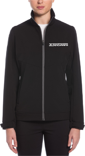 Callaway Ladies Soft Shell Full-Zip Jacket - Image 2